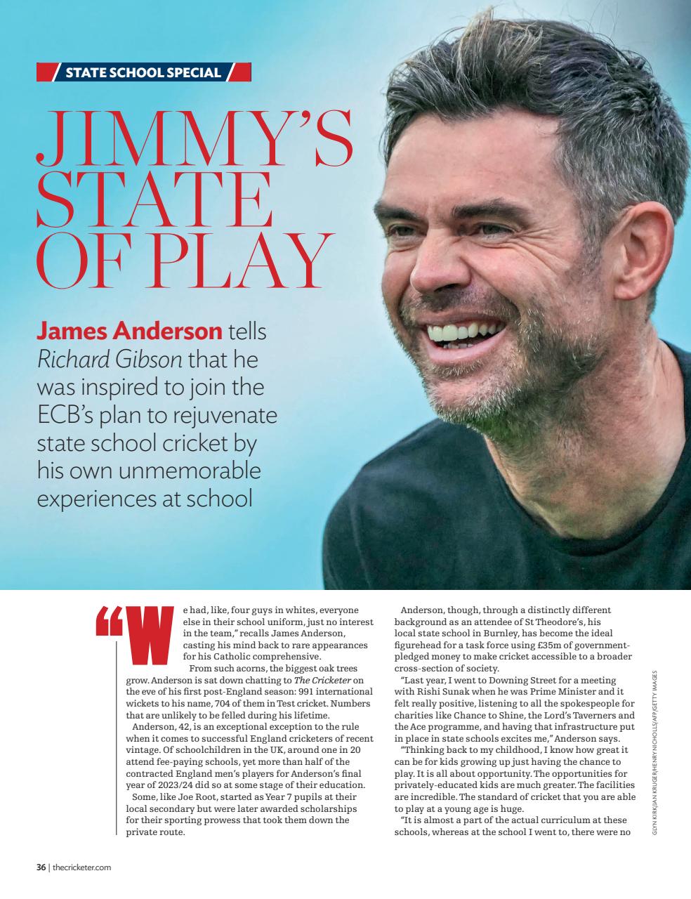 The Cricketer Magazine Preview Pages