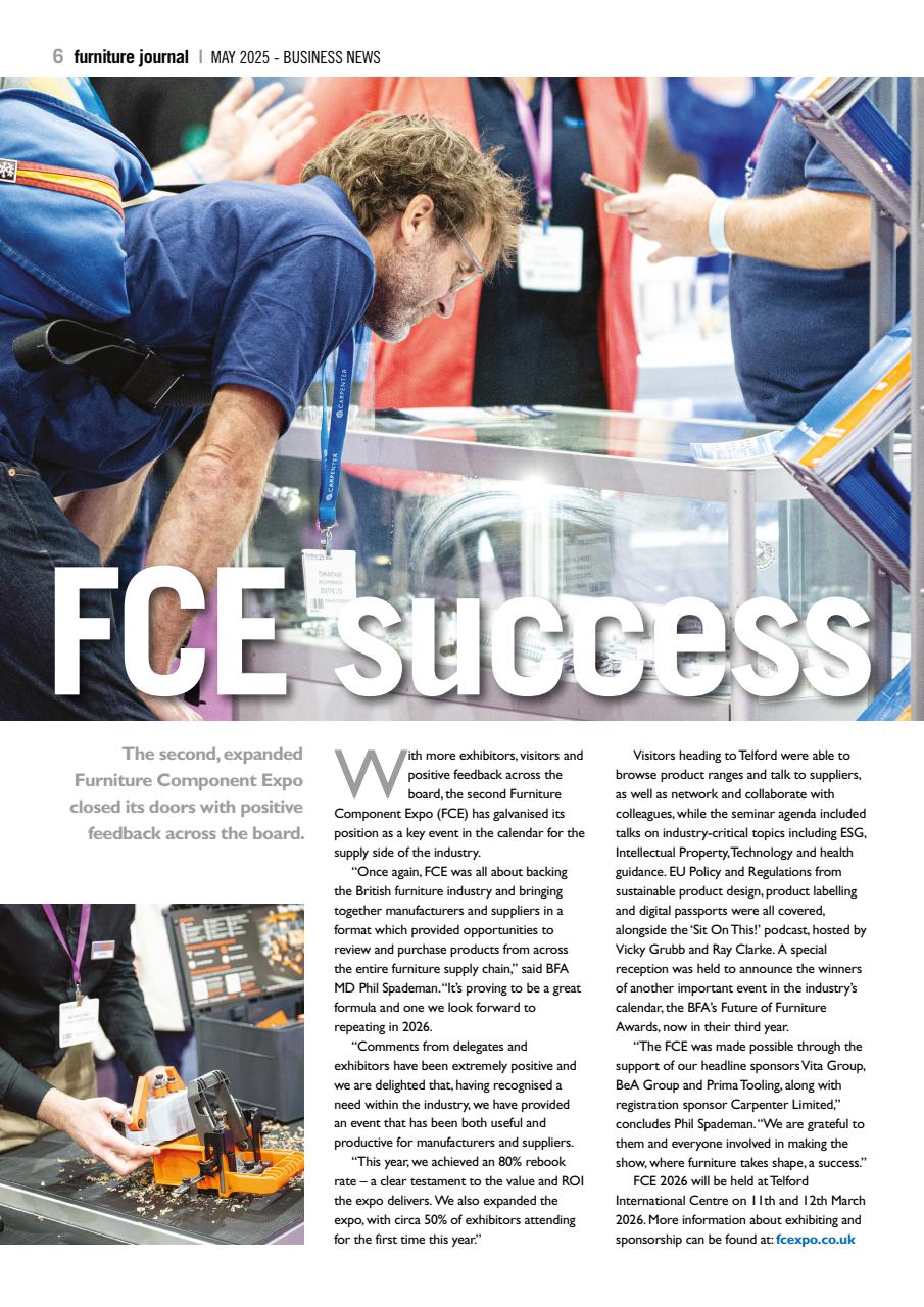 Furniture Journal Magazine Preview Pages