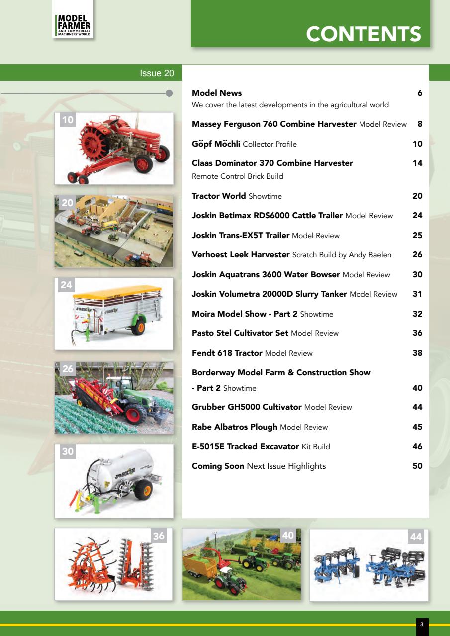 Model Farmer Magazine Preview Pages