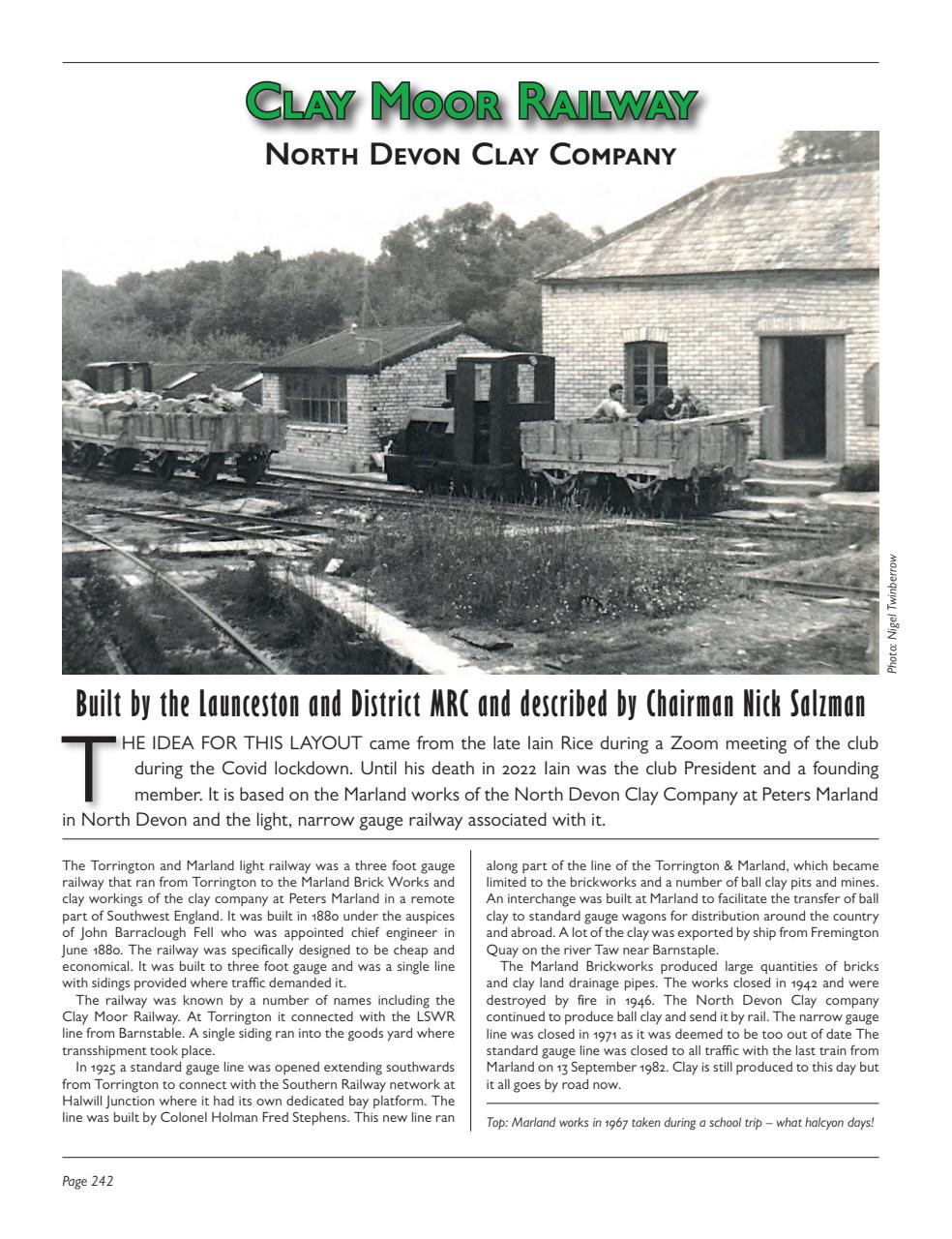 Narrow Gauge & Industrial Railway Modelling Review Preview Pages
