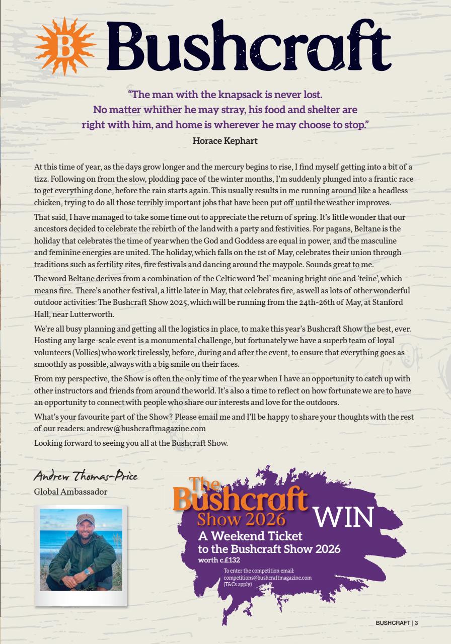 Bushcraft & Survival Skills Magazine Preview Pages