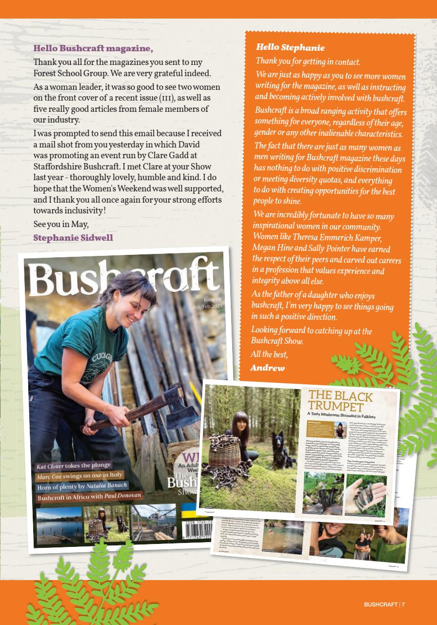 Bushcraft & Survival Skills Magazine Preview Pages