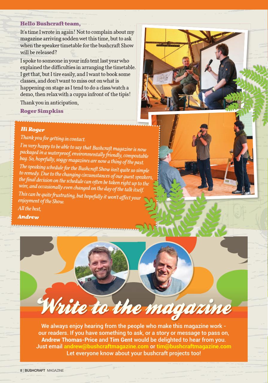 Bushcraft & Survival Skills Magazine Preview Pages