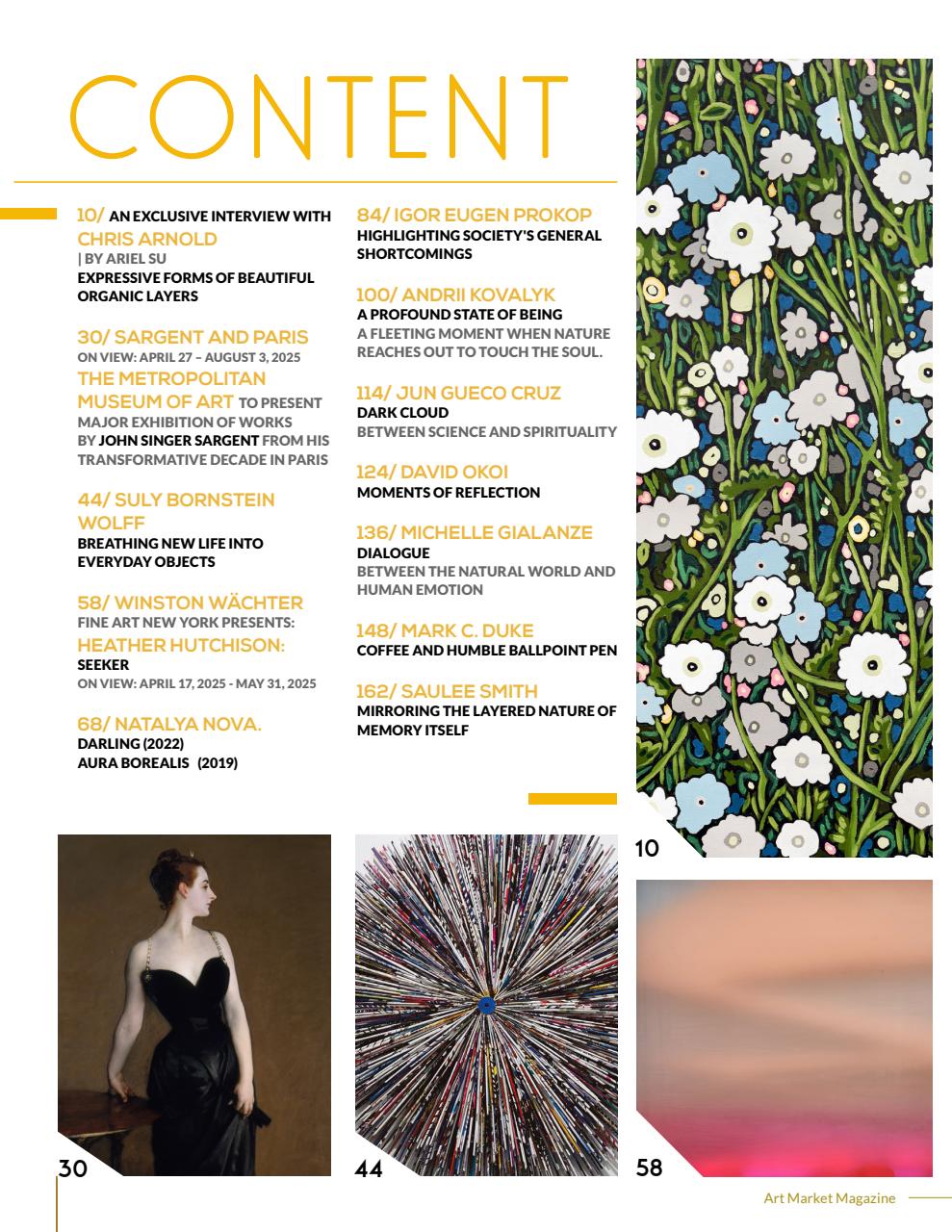 Art Market Magazine Preview Pages