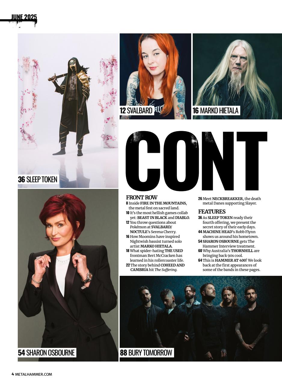 Metal Hammer Preview Pages