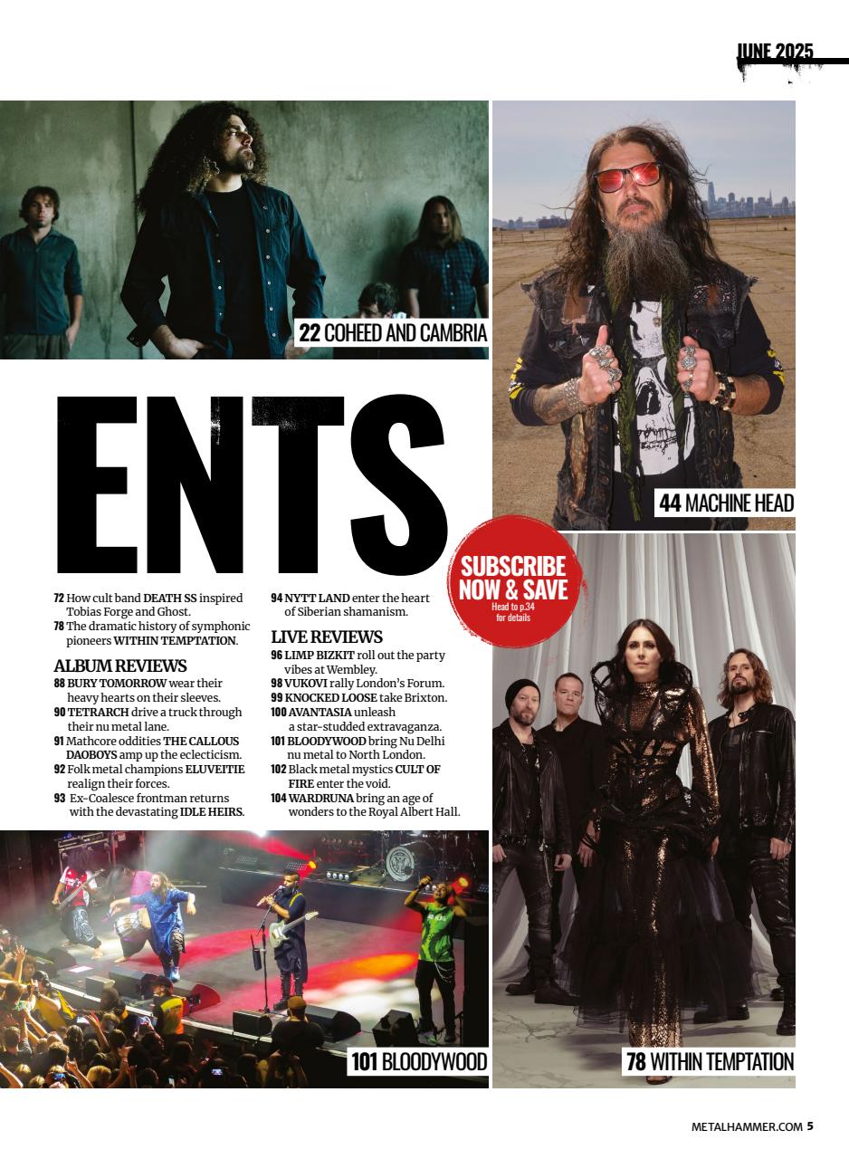 Metal Hammer Preview Pages