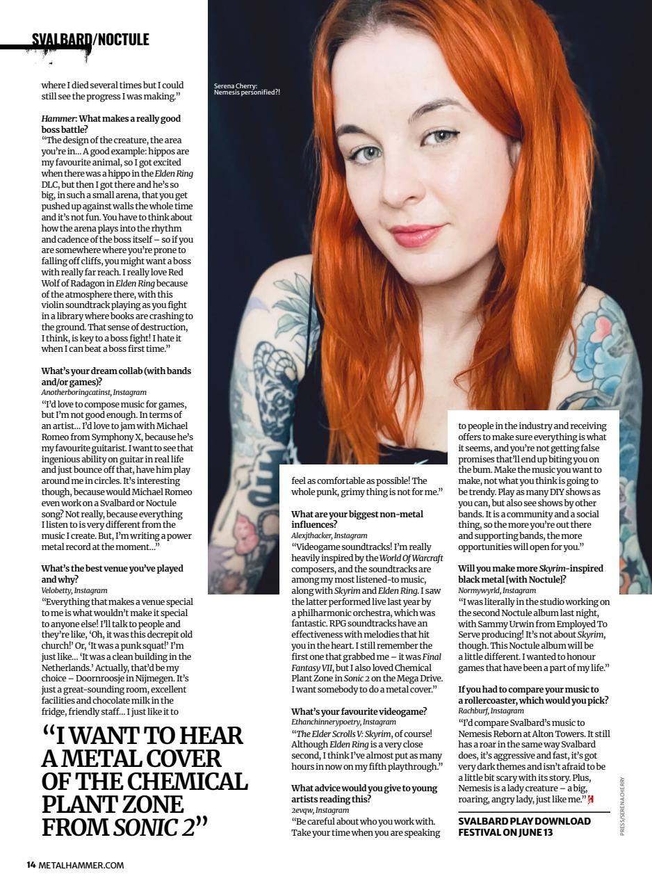 Metal Hammer Preview Pages