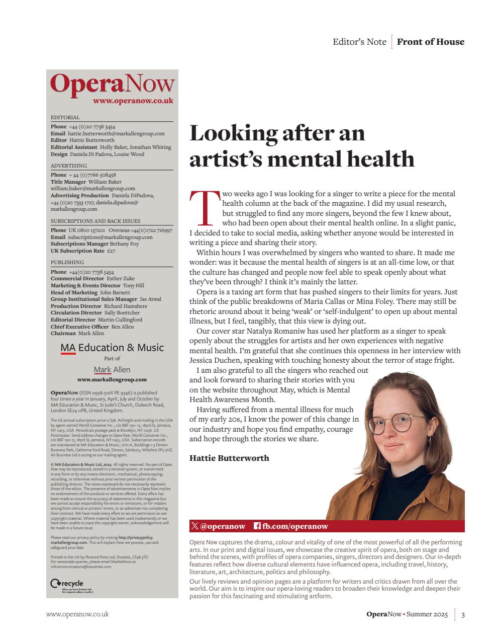 Opera Now Preview Pages