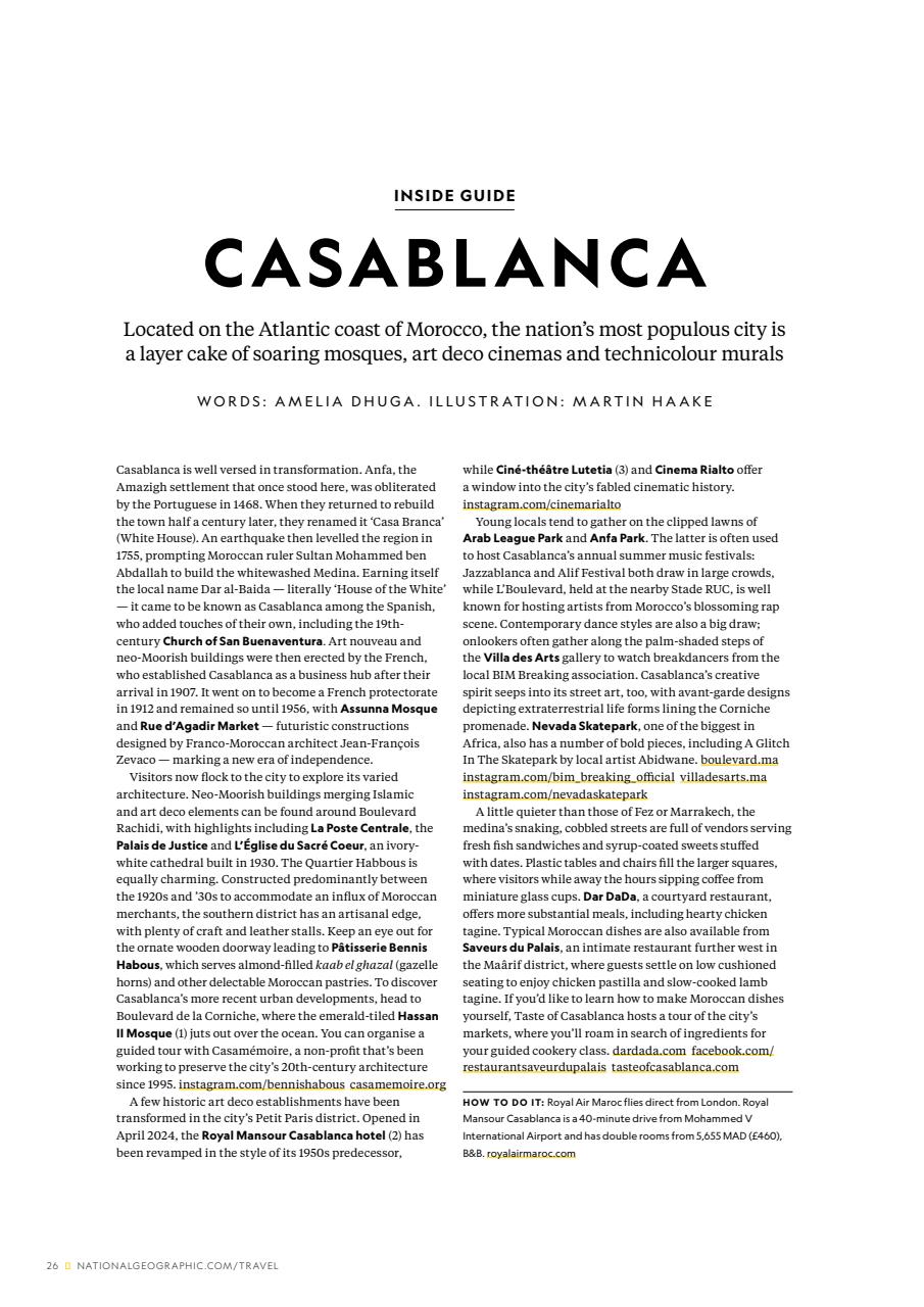 National Geographic Traveller UK Preview Pages