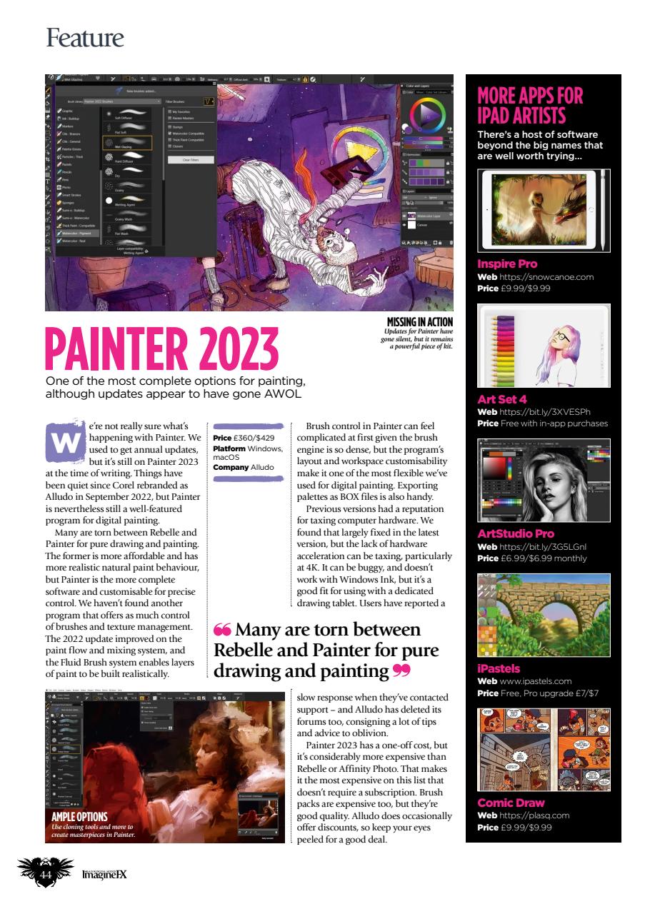 ImagineFX Preview Pages