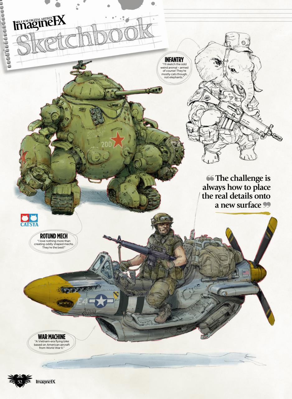 ImagineFX Preview Pages