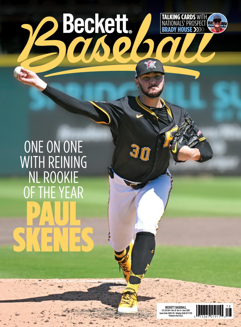 Beckett Baseball Magazine Preview Pages