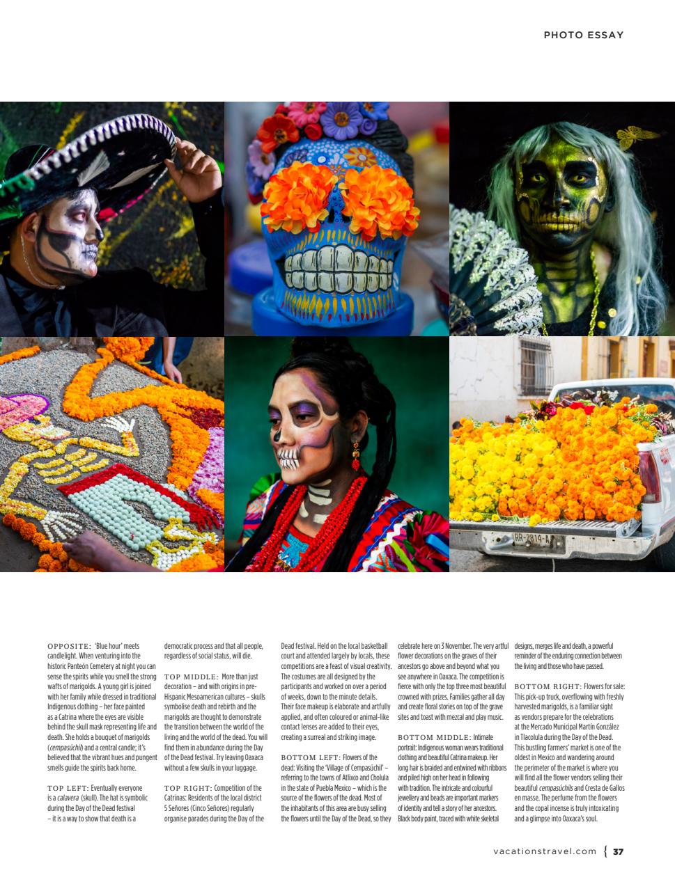 Vacations & Travel Preview Pages