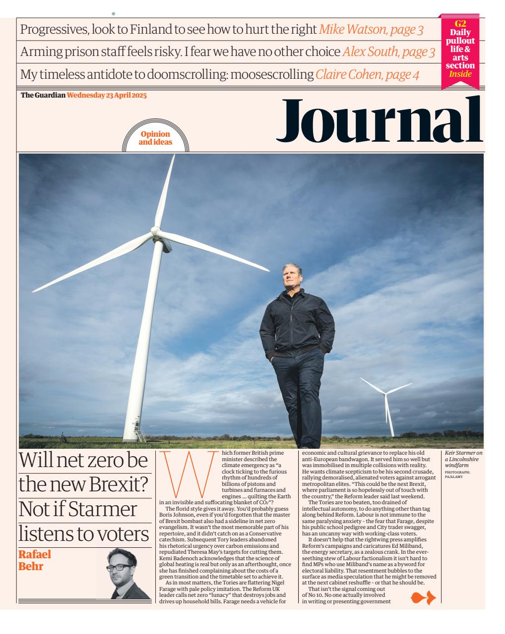 The Guardian Newspaper Preview Pages