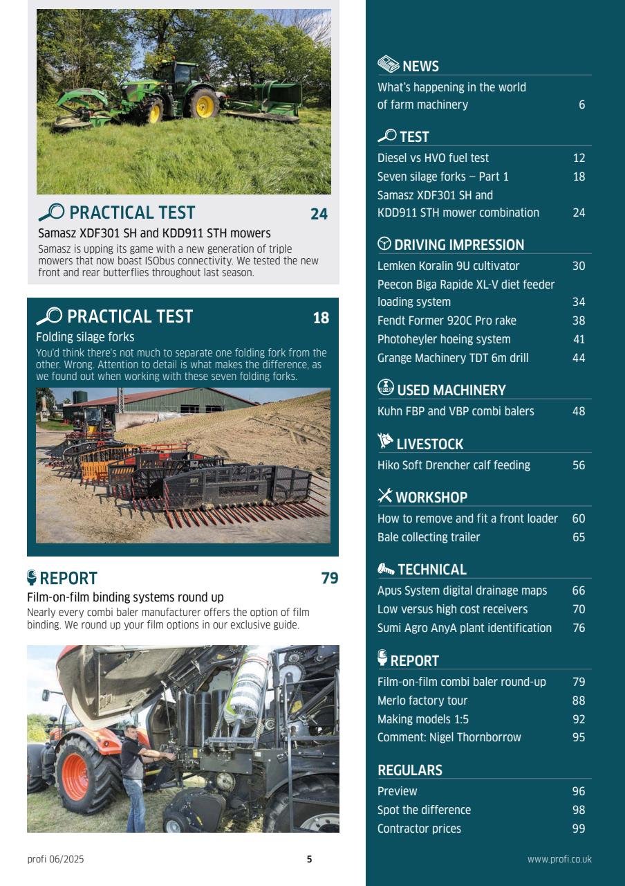 Profi International Preview Pages