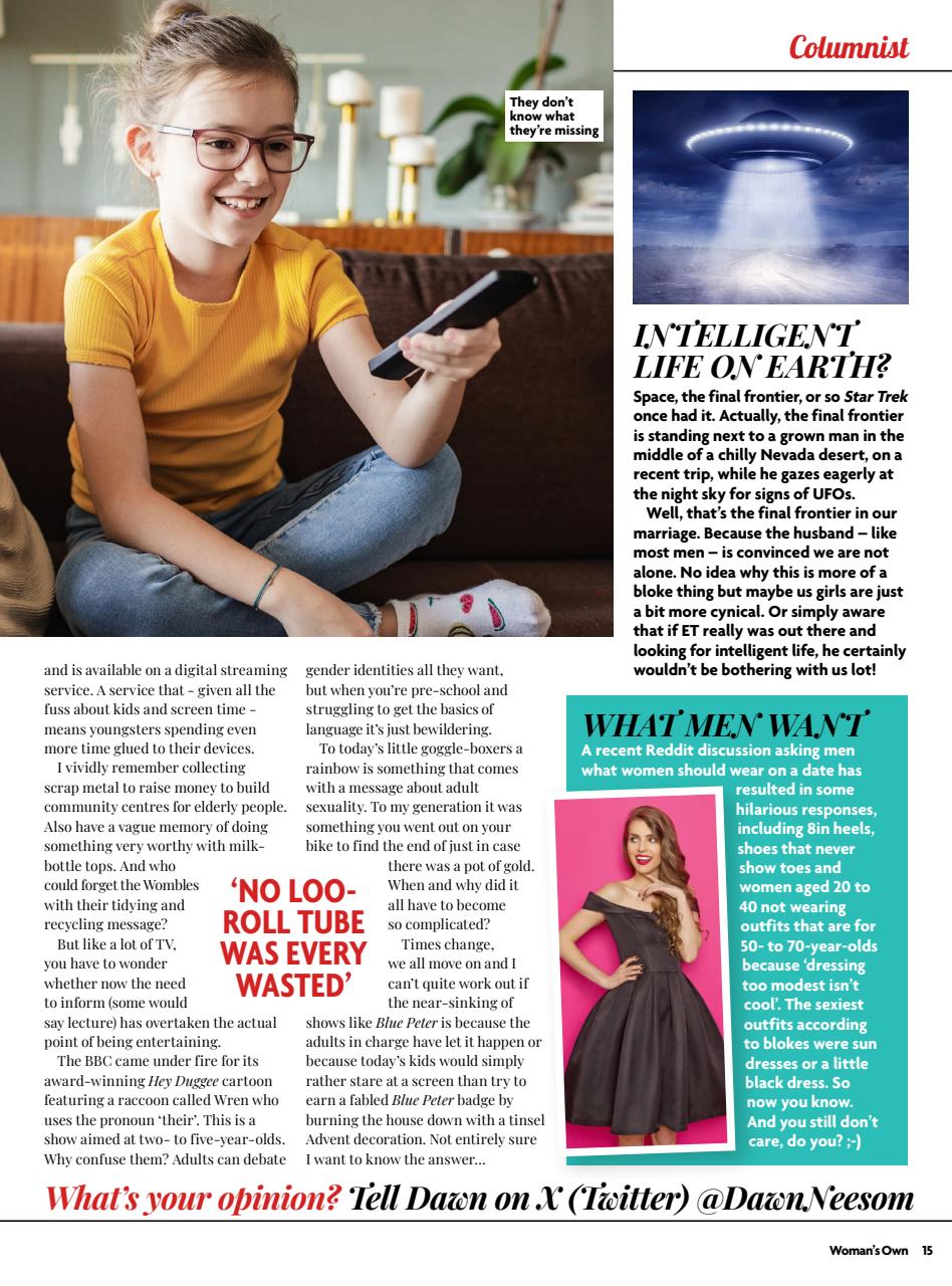 Woman's Own Preview Pages