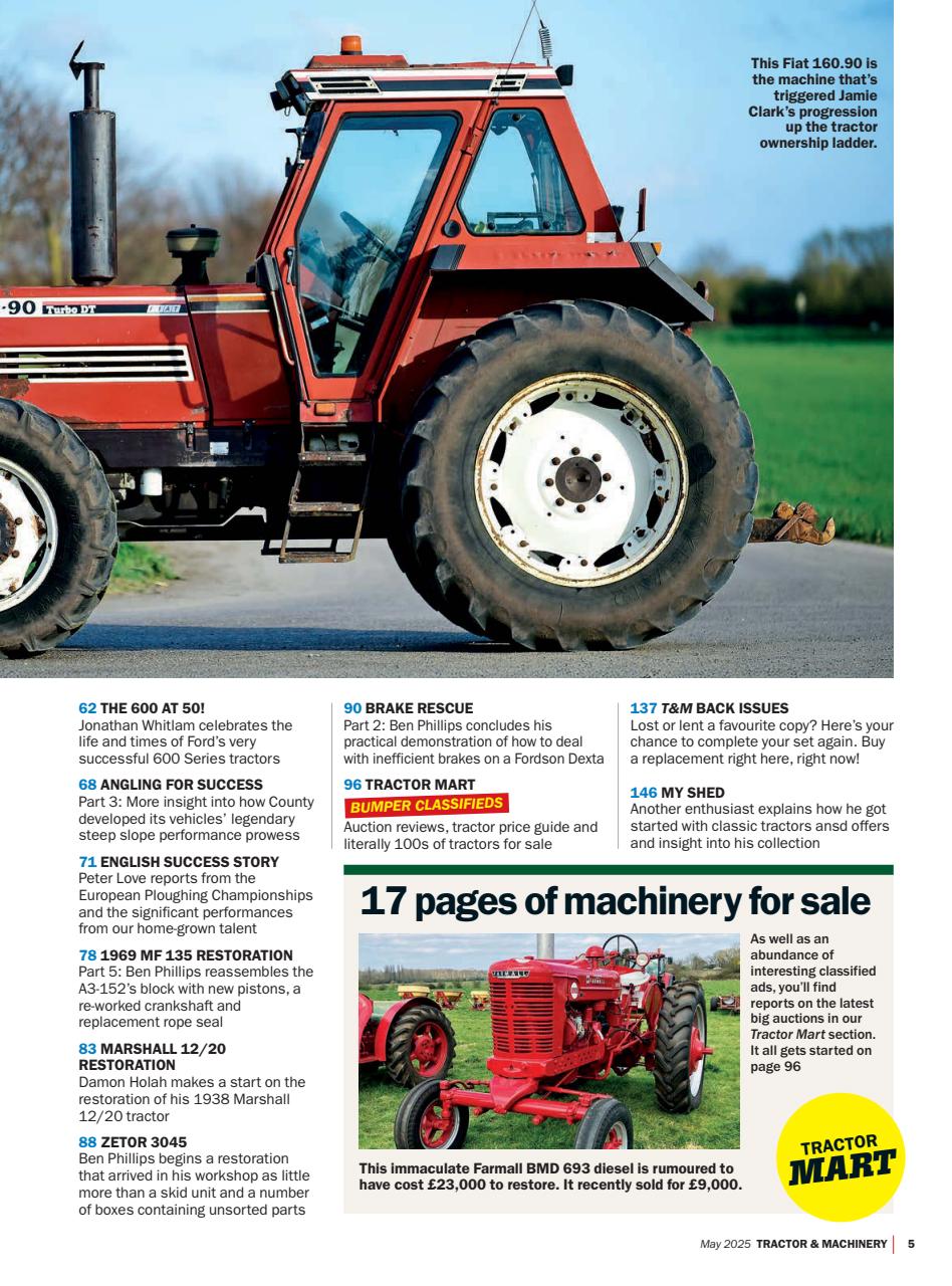 Tractor & Machinery Preview Pages