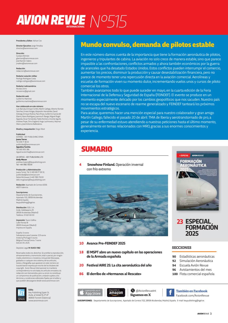 Avion Revue Internacional Preview Pages