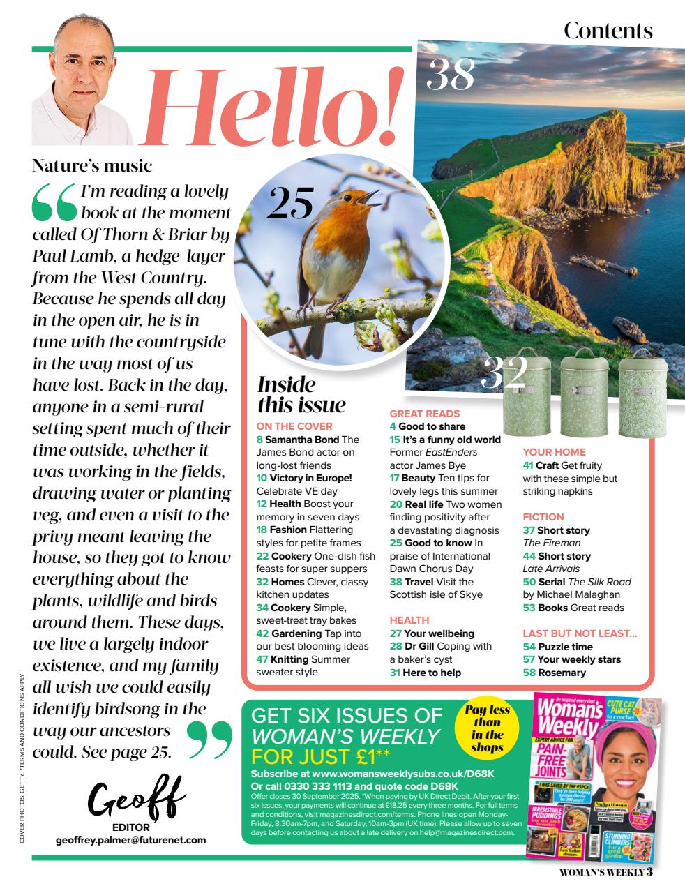 Woman's Weekly Preview Pages