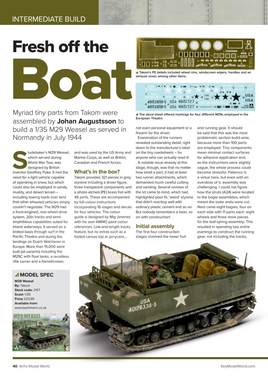 Airfix Model World Preview Pages