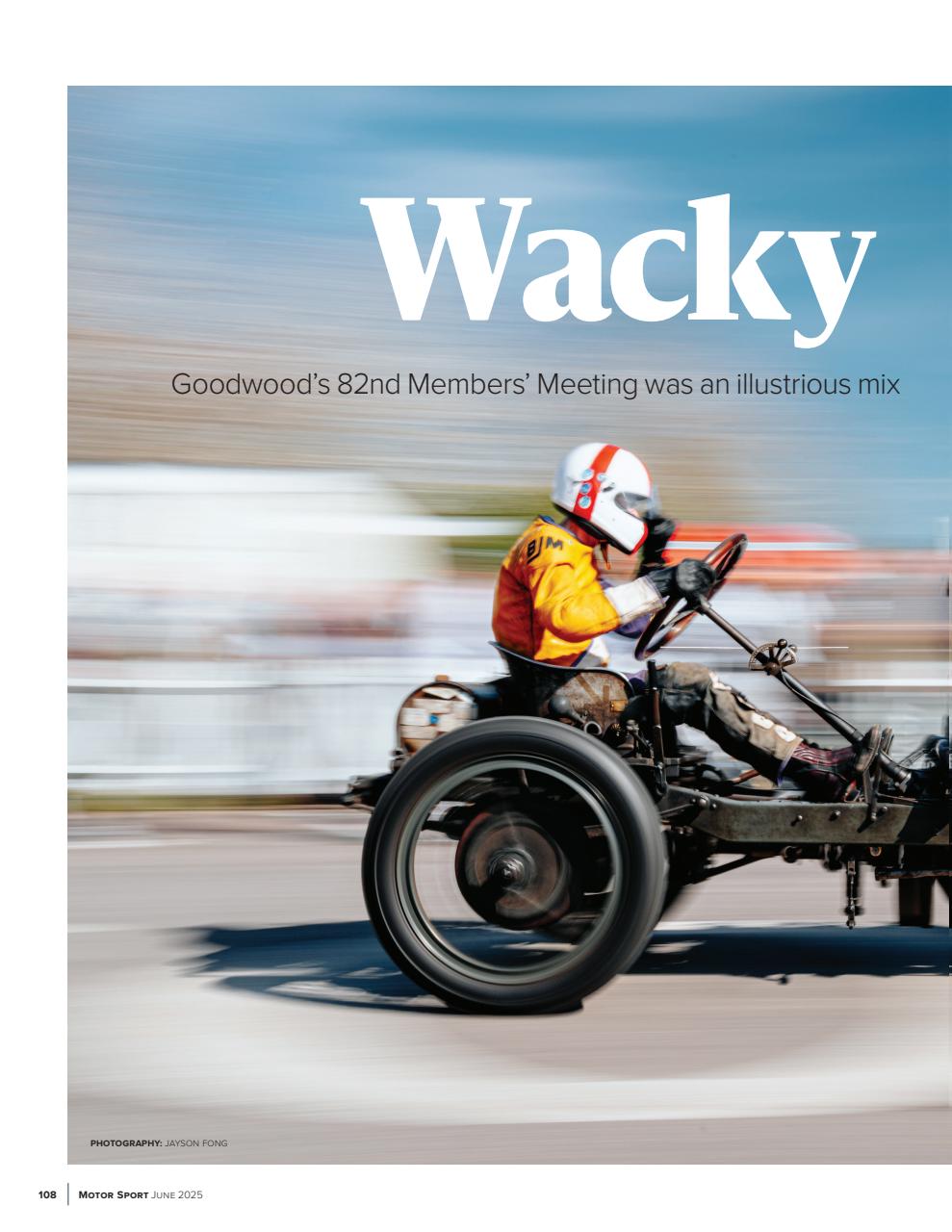 Motor Sport Magazine Preview Pages