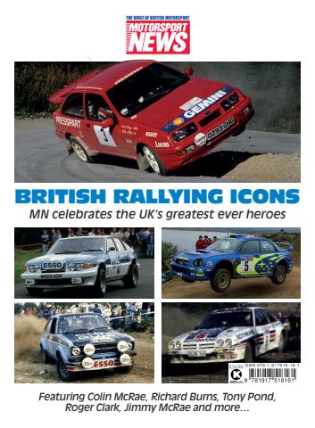 Motorsport News issue British Rallying Icons Bookazine