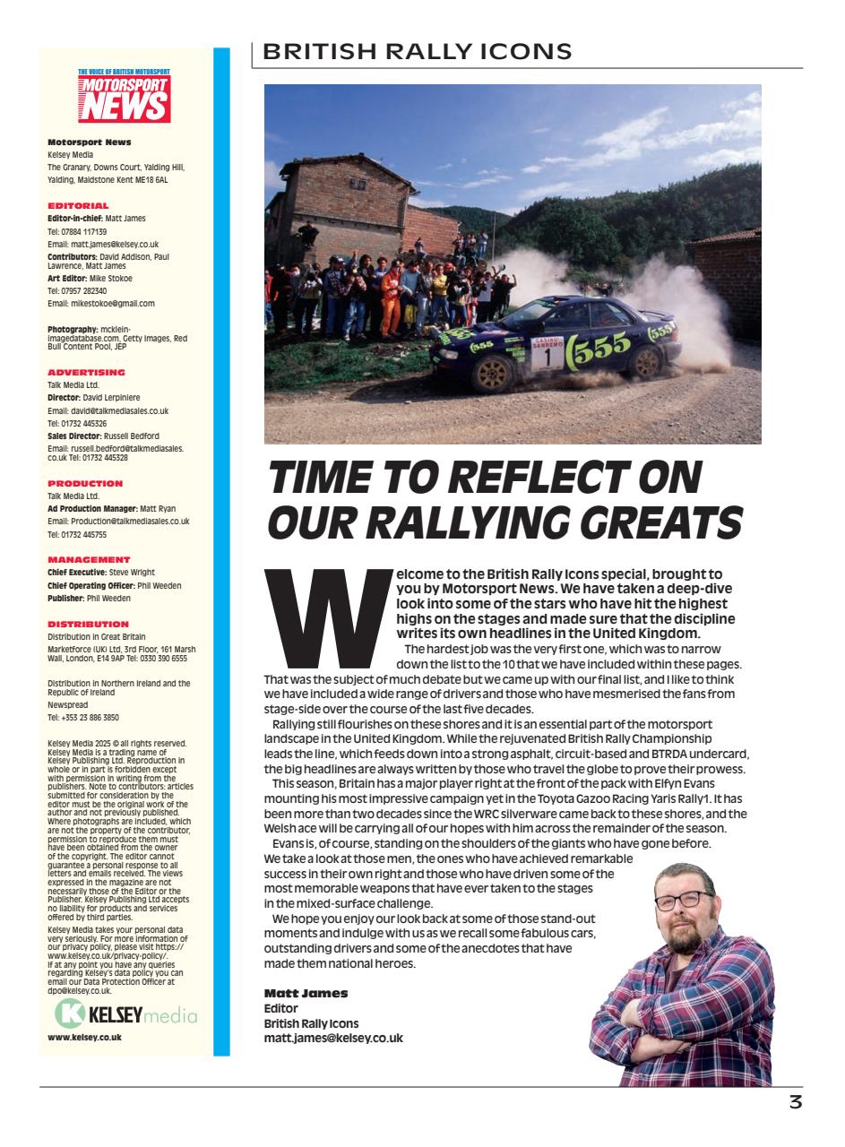 Motorsport News Preview Pages