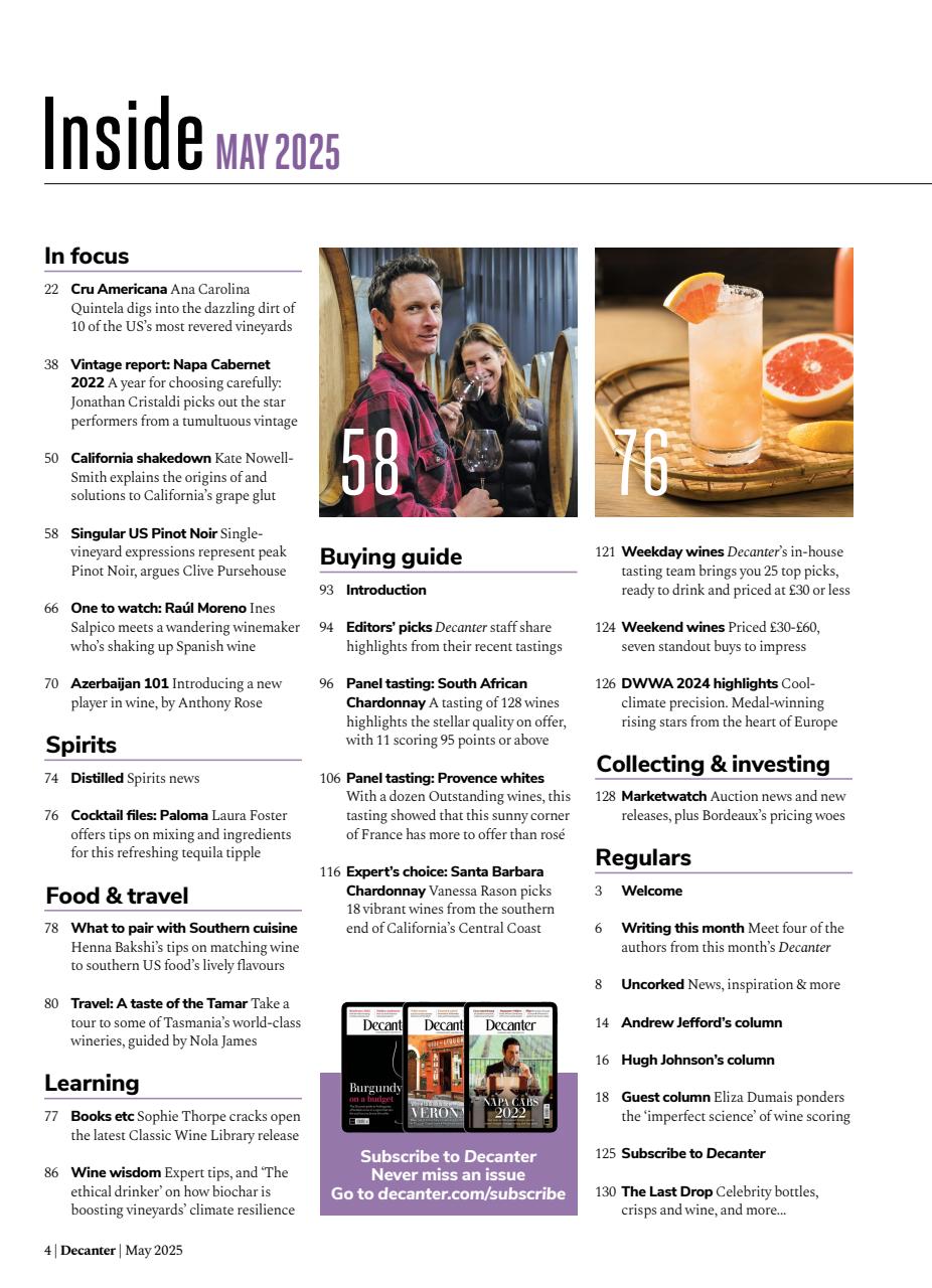 Decanter Preview Pages