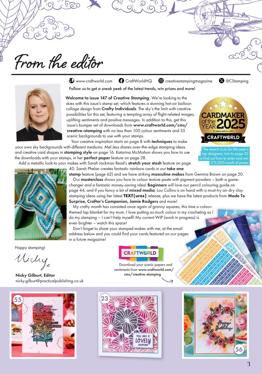 Creative Stamping Preview Pages