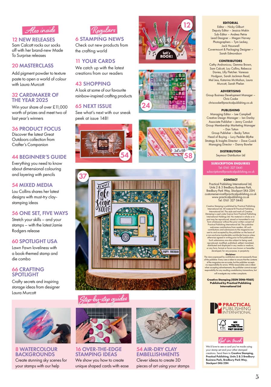 Creative Stamping Preview Pages