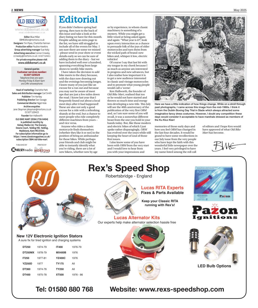 Old Bike Mart Preview Pages