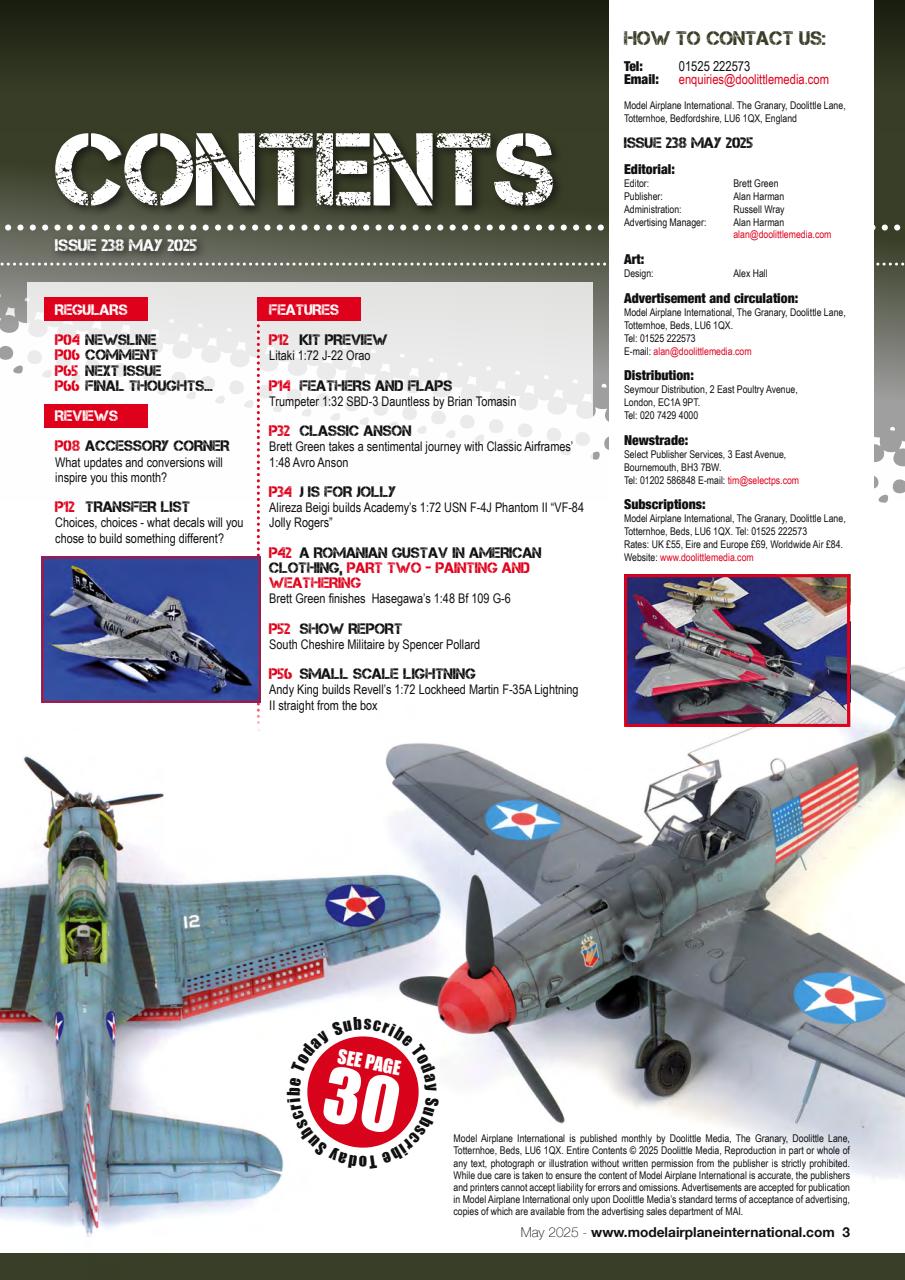 Model Airplane International Preview Pages