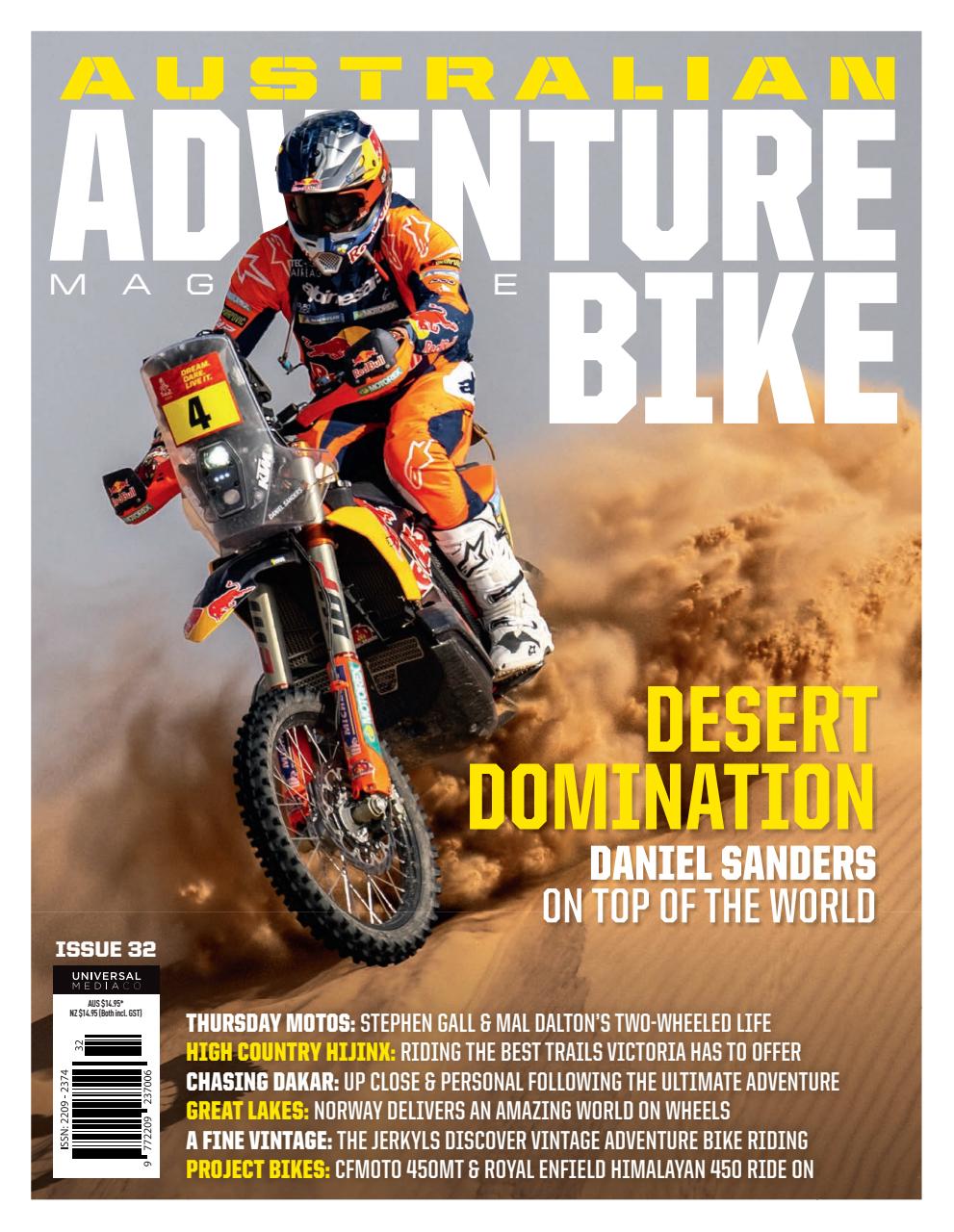 Australian Adventure Bike Preview Pages