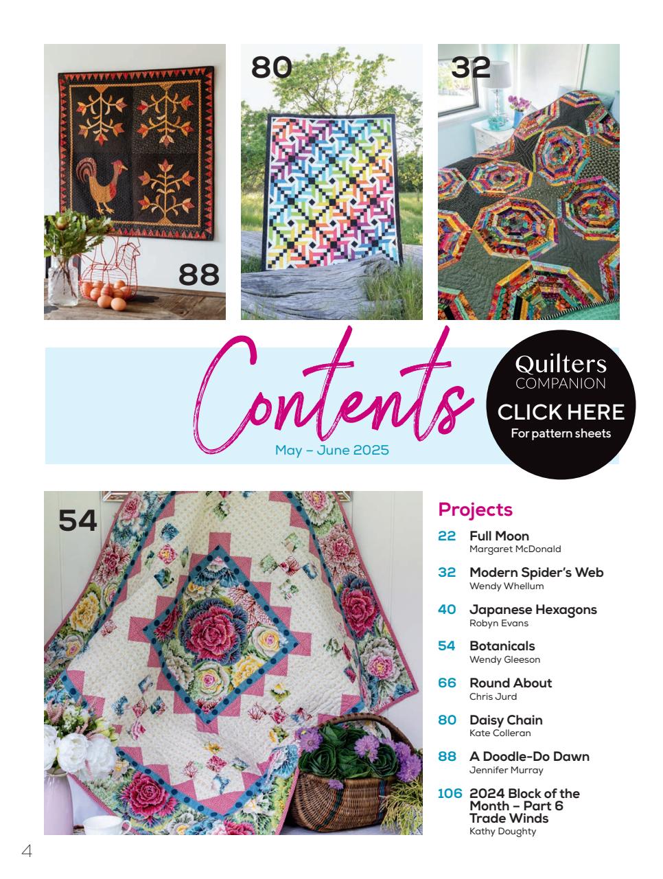 Quilters Companion Preview Pages