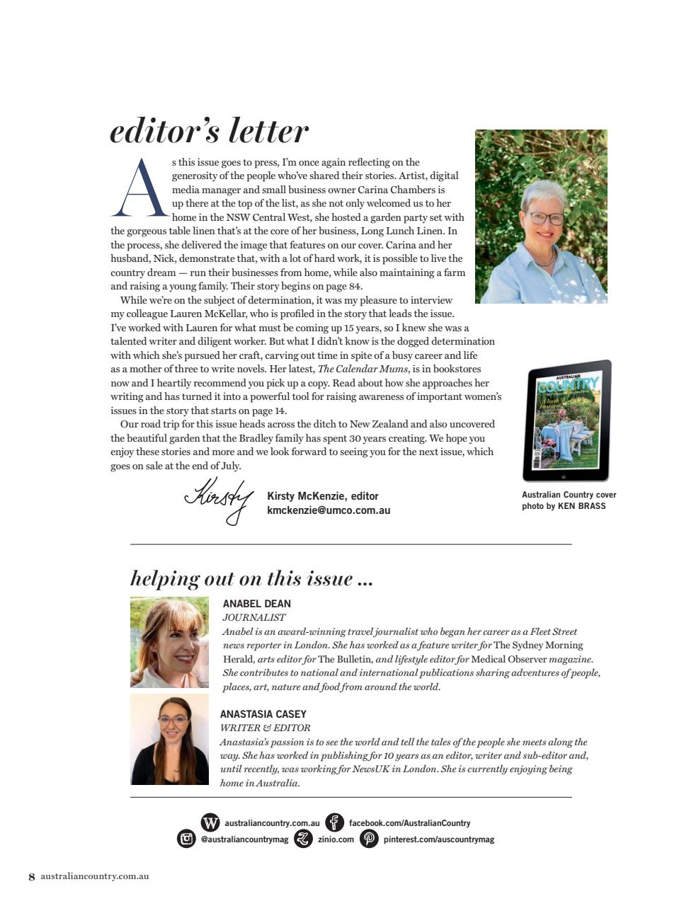 Australian Country Preview Pages