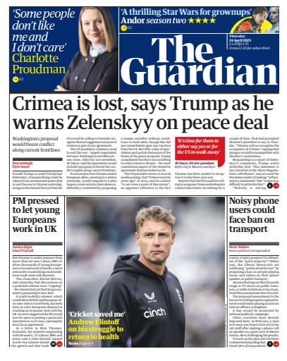 The Guardian Newspaper issue 