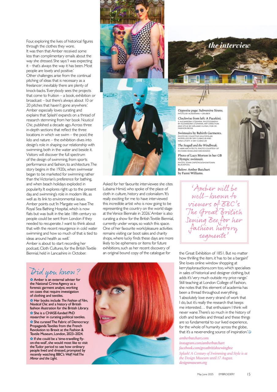 Embroidery Magazine Preview Pages