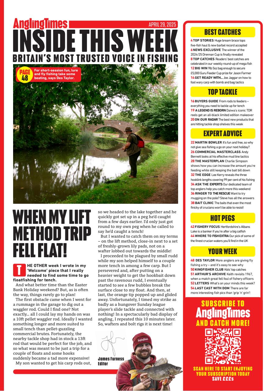 Angling Times Preview Pages
