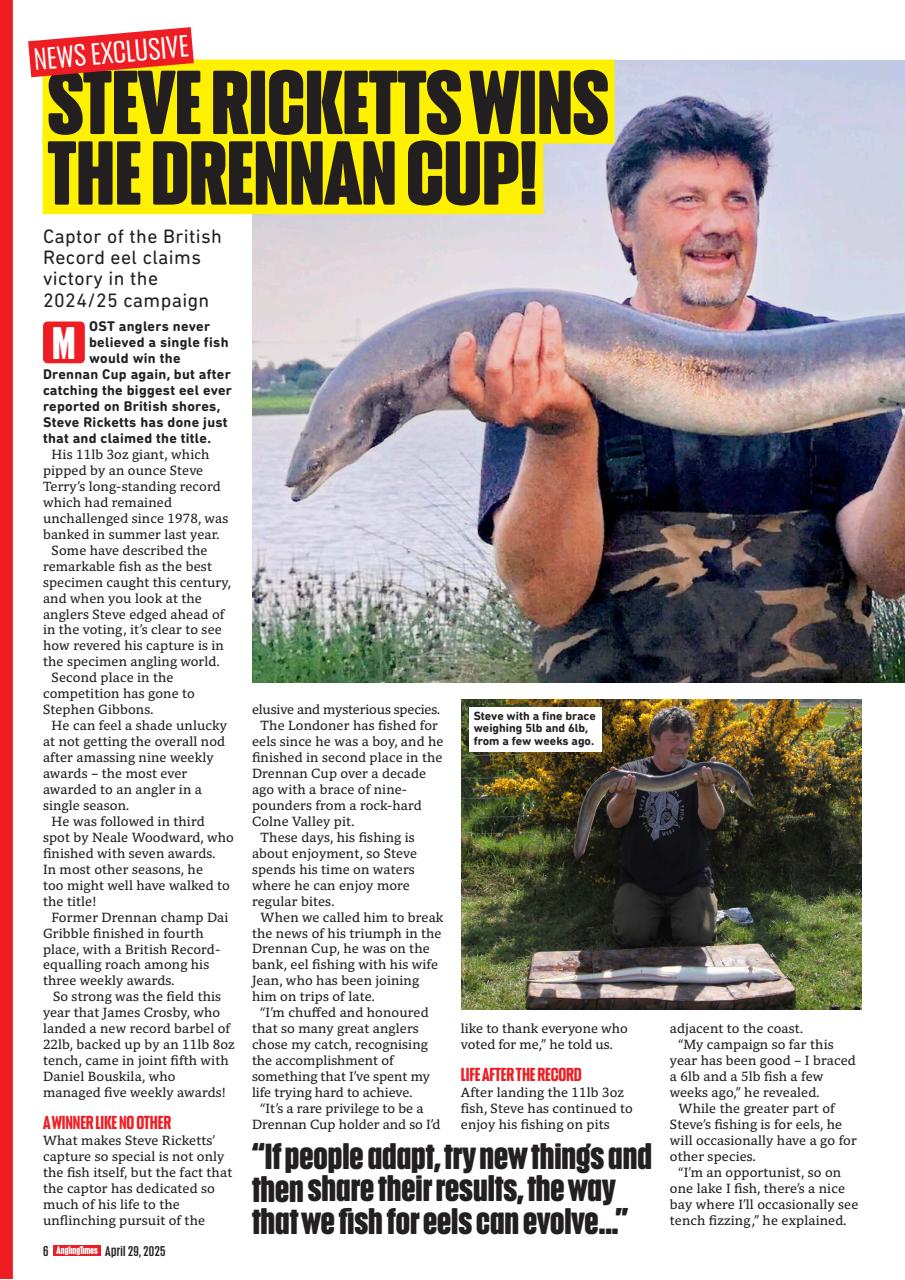 Angling Times Preview Pages