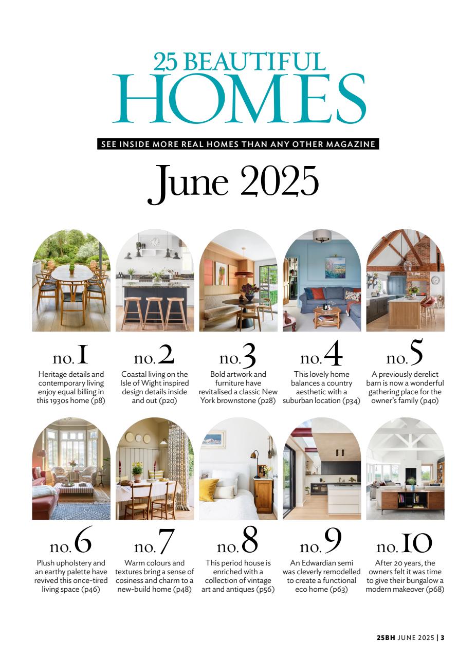 25 Beautiful Homes Preview Pages