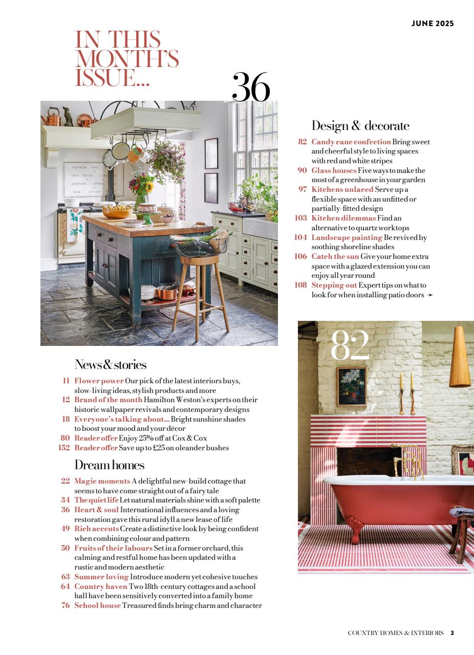 Country Homes & Interiors Preview Pages