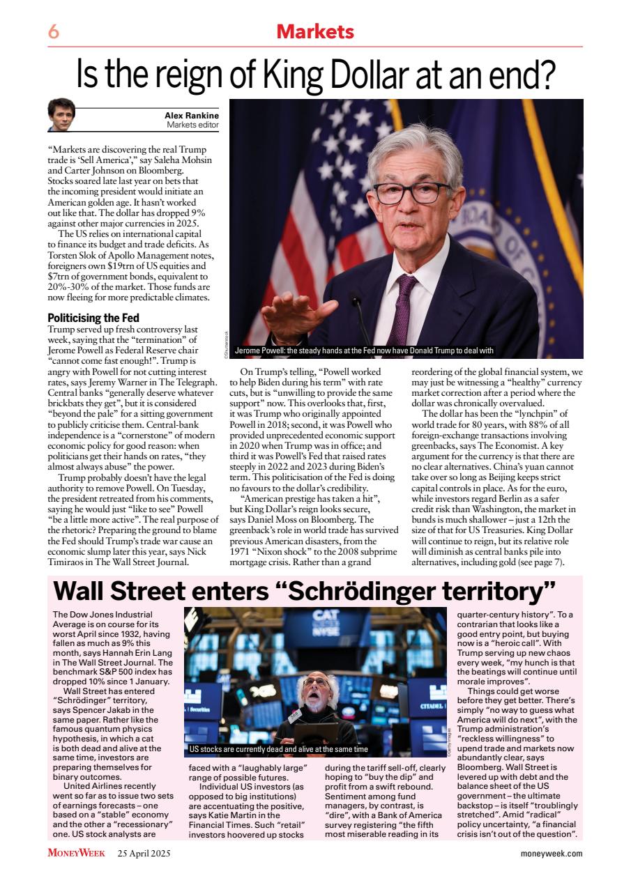 MoneyWeek Preview Pages