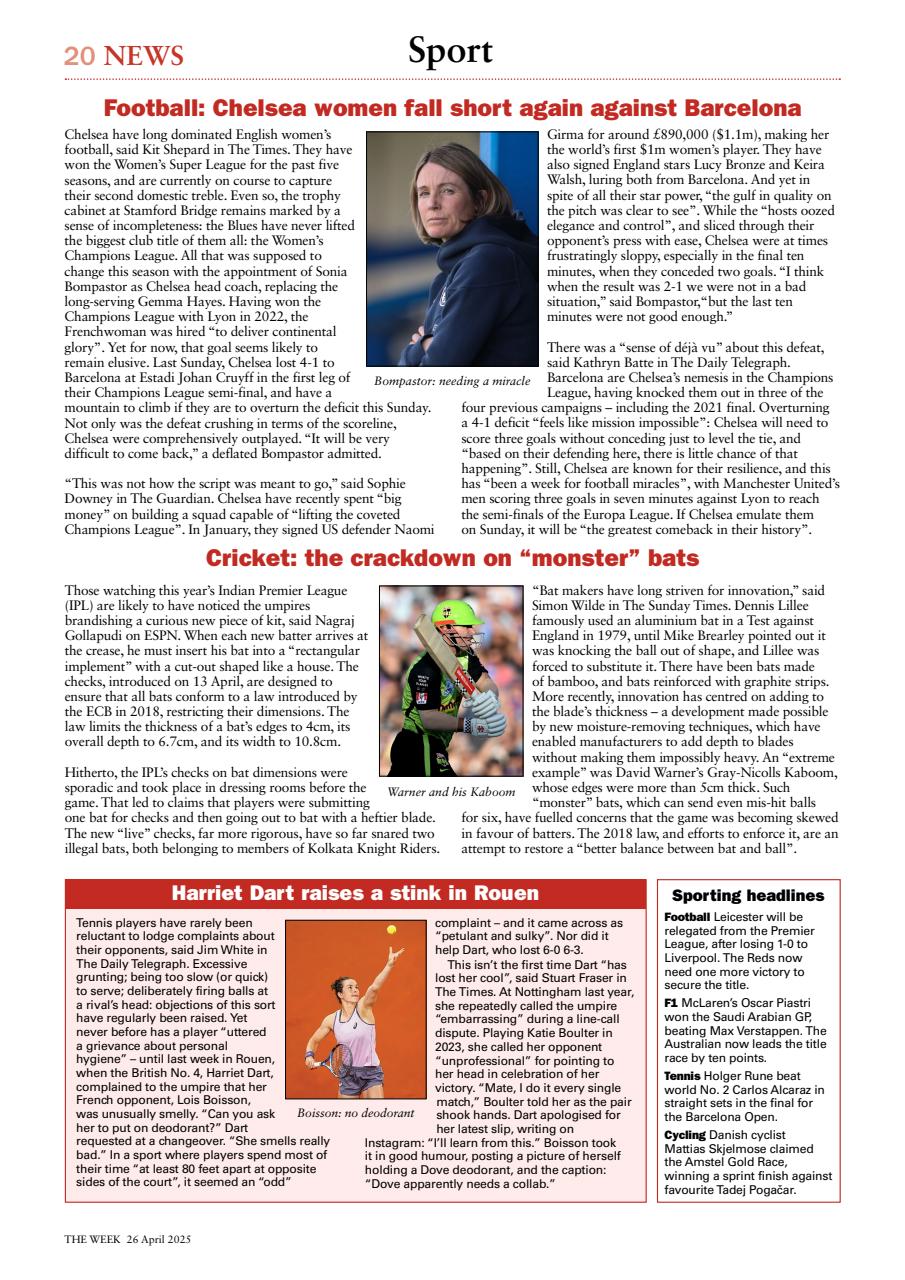 The Week Preview Pages