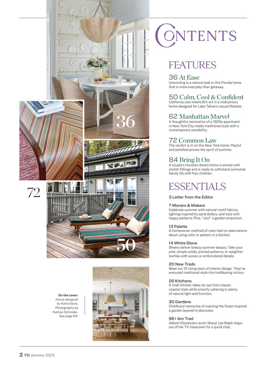Traditional Home Preview Pages