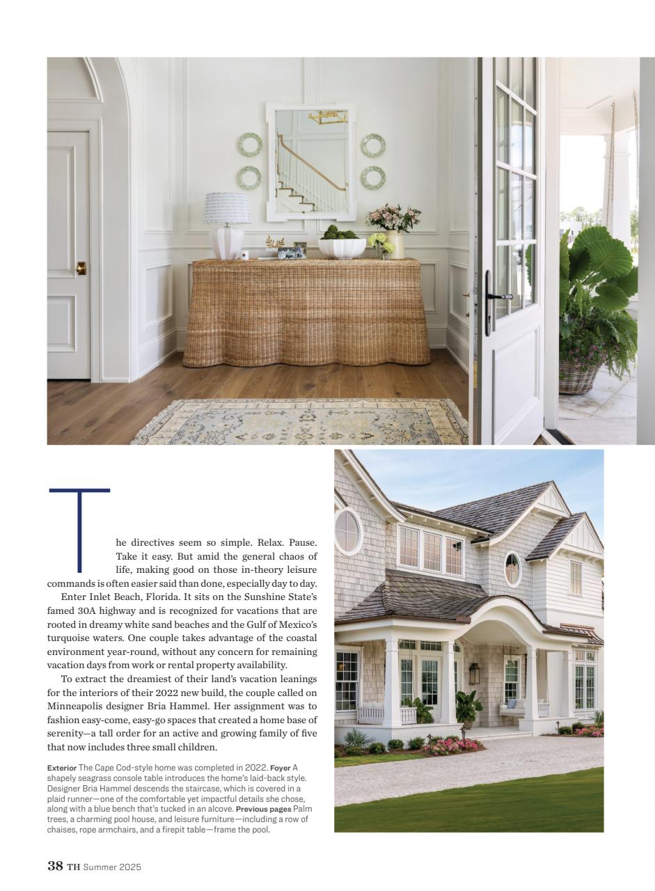 Traditional Home Preview Pages