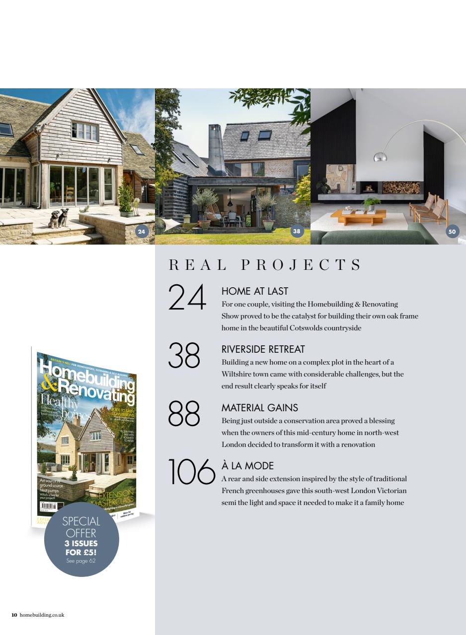 Homebuilding & Renovating Magazine Preview Pages