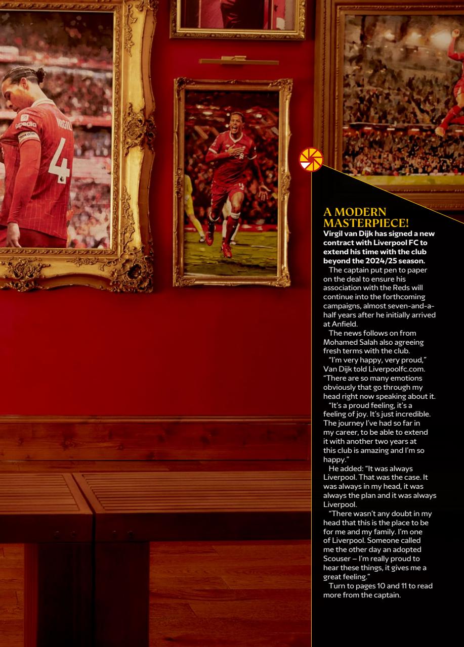 Liverpool FC Programmes Preview Pages