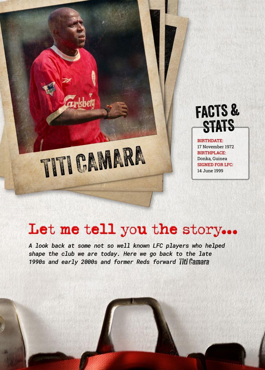 Liverpool FC Programmes Preview Pages