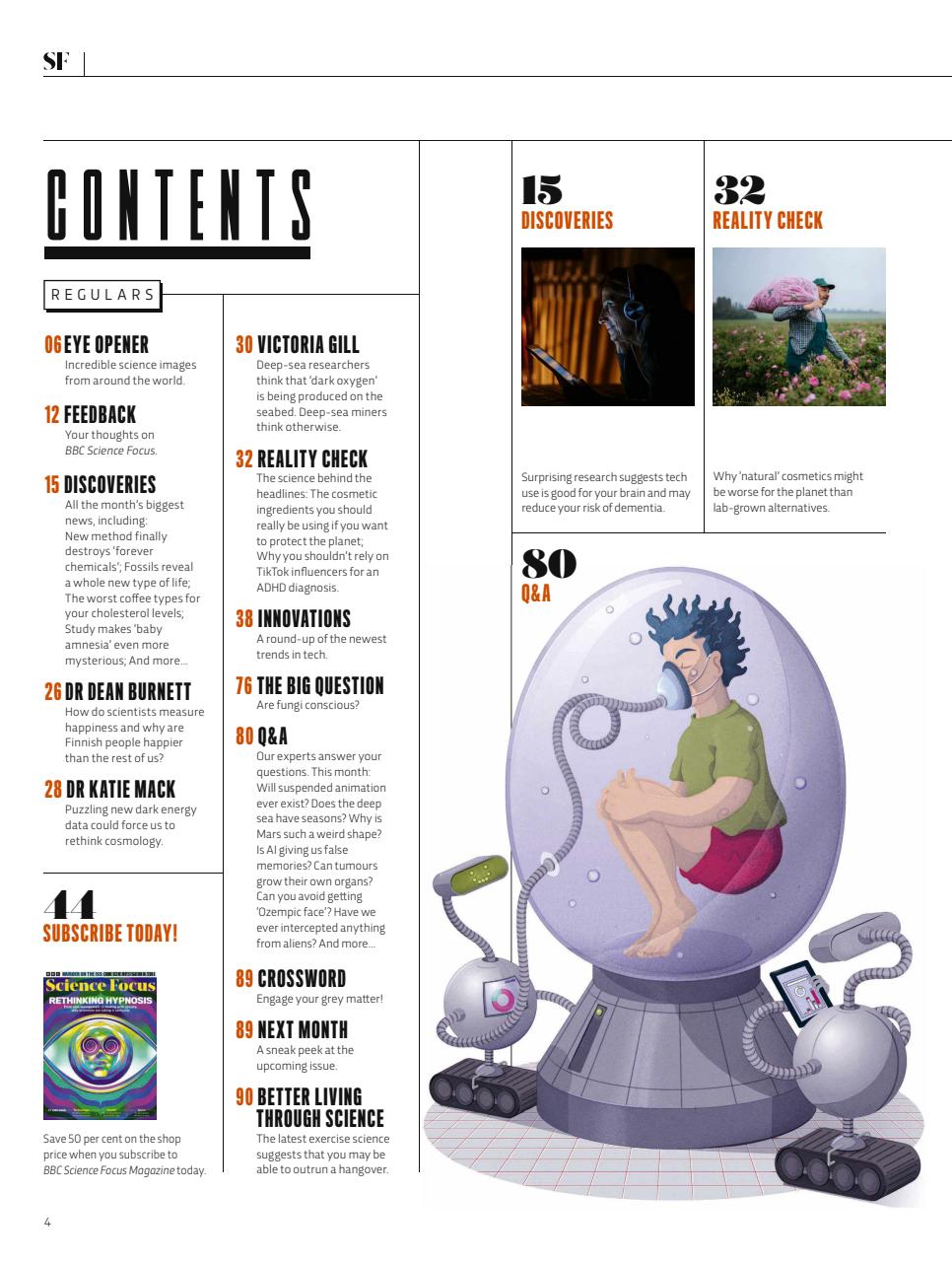 BBC Science Focus Magazine Preview Pages