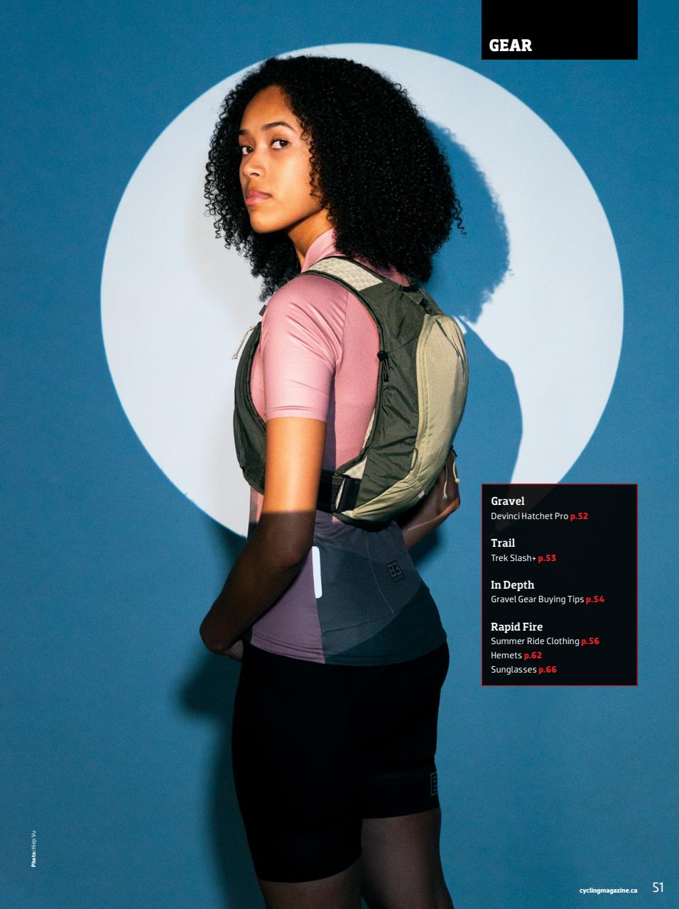 Canadian Cycling Magazine Preview Pages